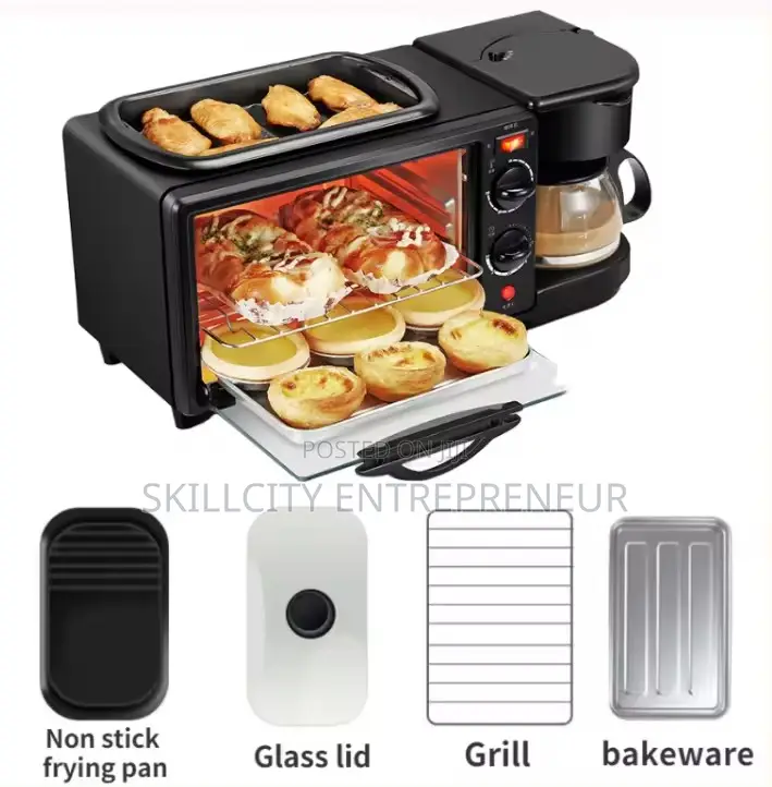 Silver Crest 3-in-1 Breakfast Maker