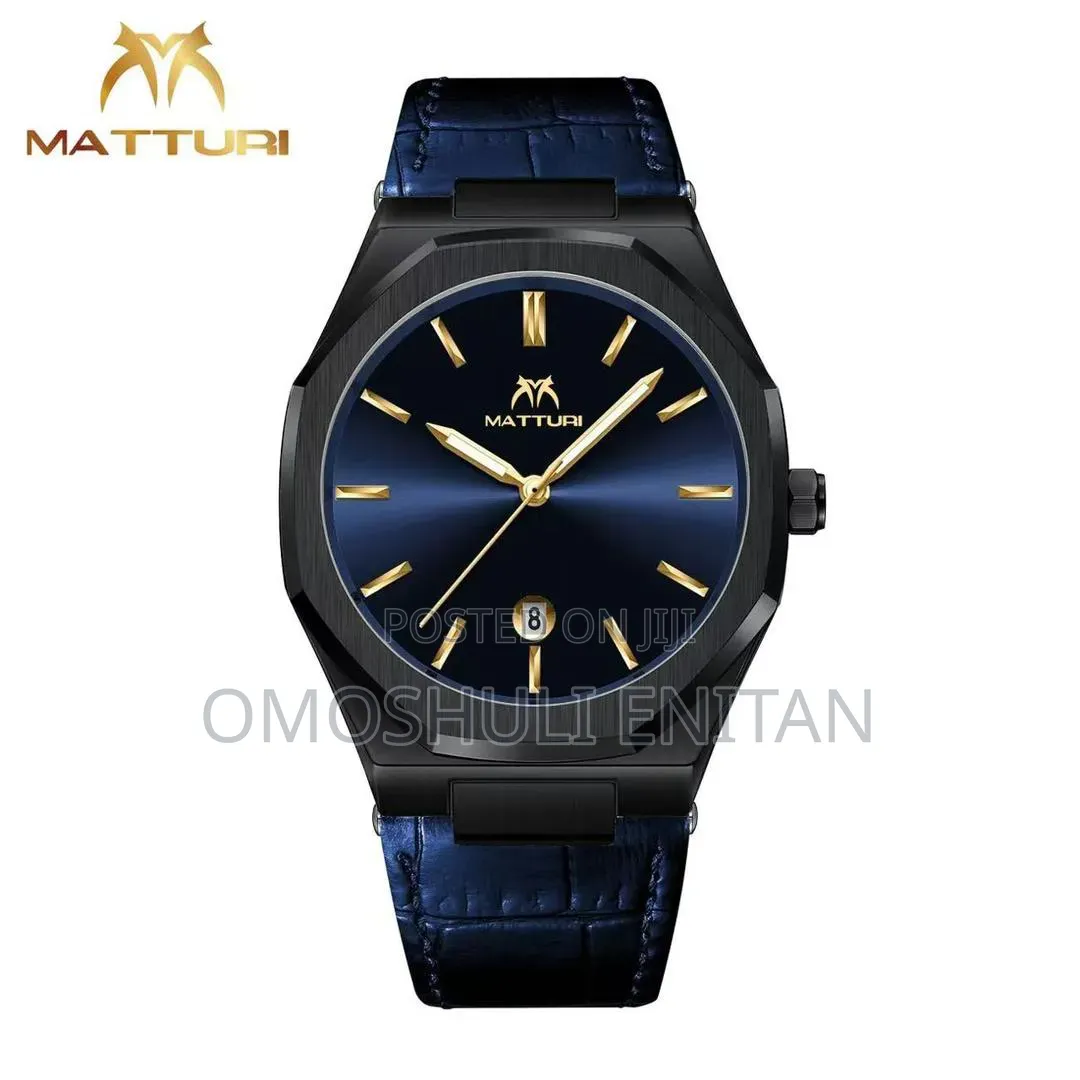 Matturri Leather Watch.