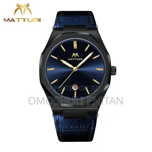 Matturri Leather Watch.
