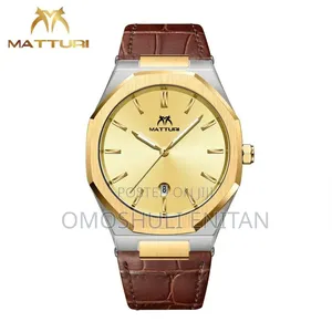 Matturri Leather Watch.
