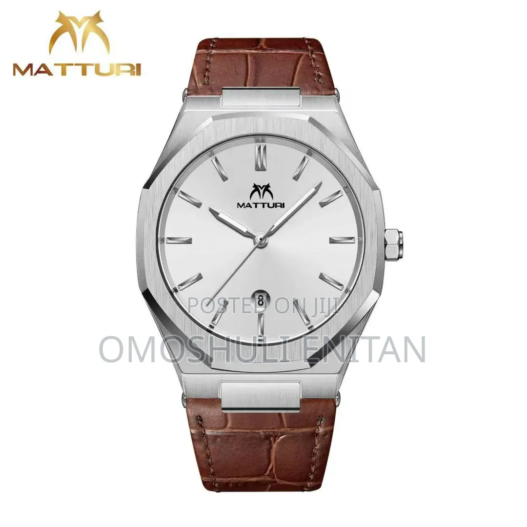 Matturri Leather Watch.