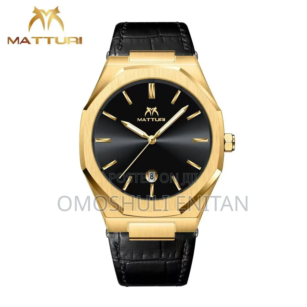 Matturri Leather Watch.