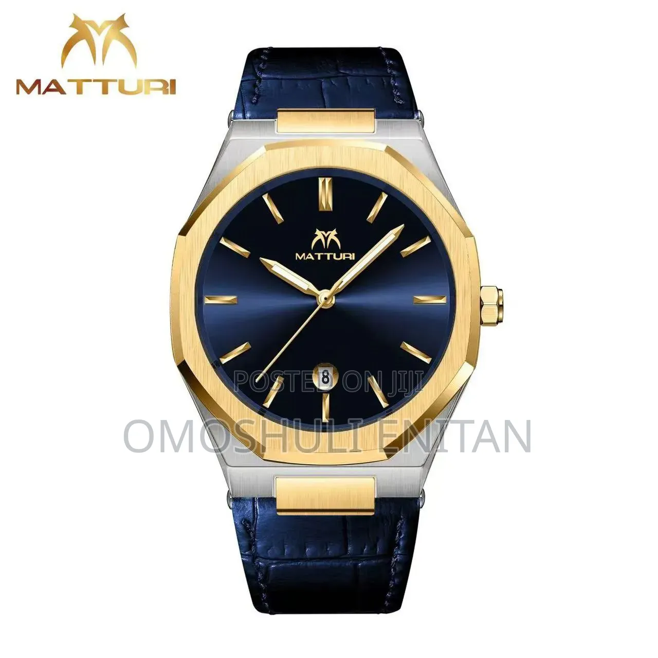 Matturri Leather Watch.