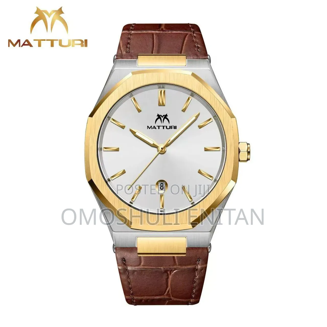 Matturri Leather Watch.