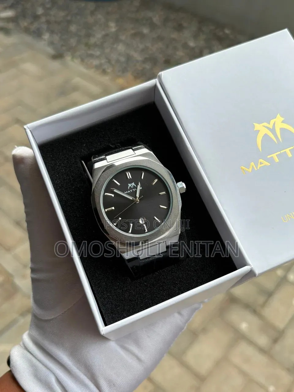 Matturri Leather Watch.