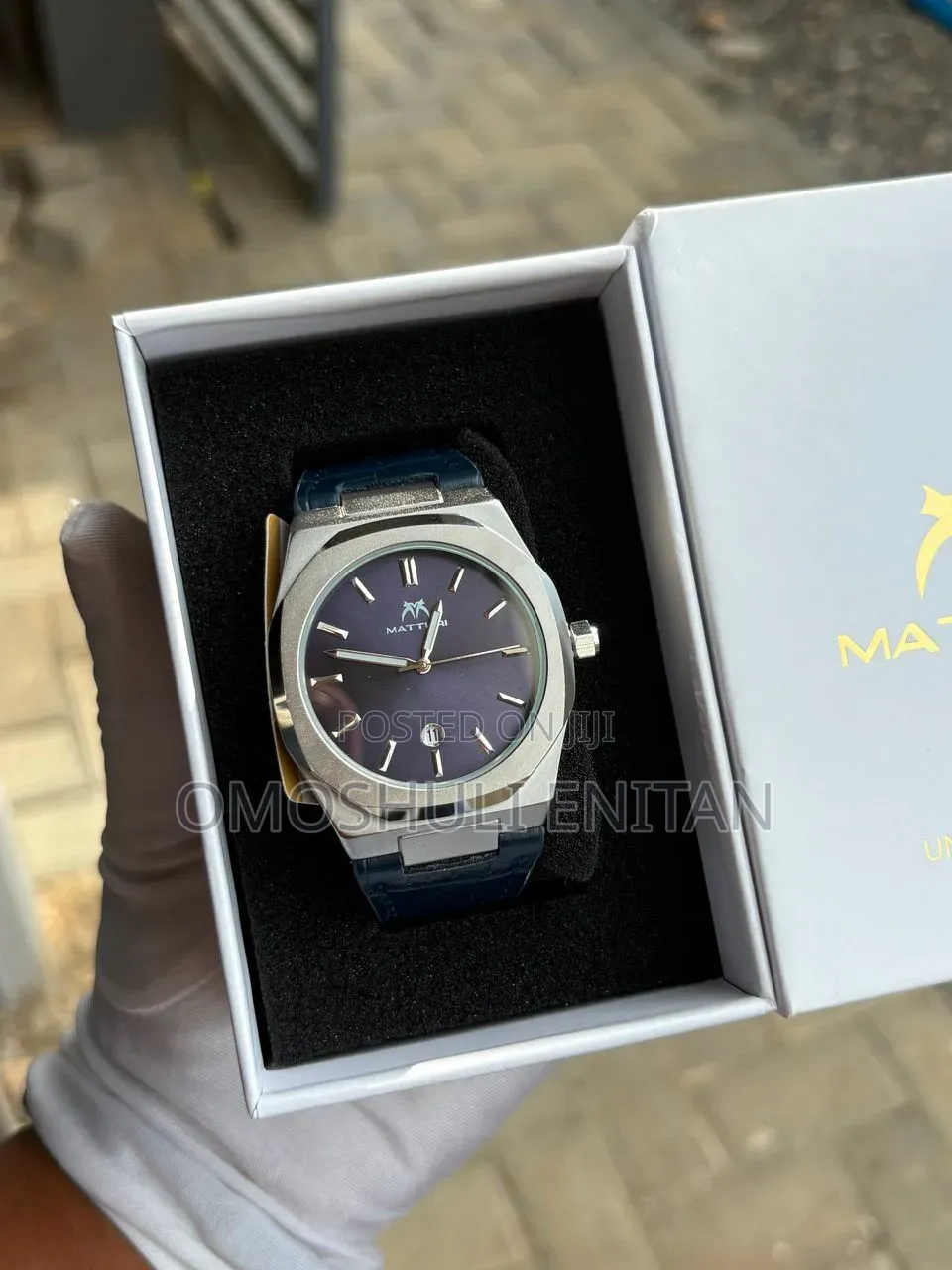 Matturri Leather Watch.
