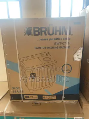 Bruhm 7kg Twin Tub Washing Machine (Bwt-070h) – Brand New
