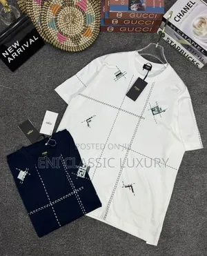 Louis Vuitton Luxury Men's Shirts Best Quality Well Banded Package