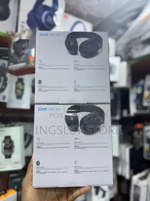 Logitech Zone Vibe 100 Lightweight Wireless Over Ear Headphones {Anc}