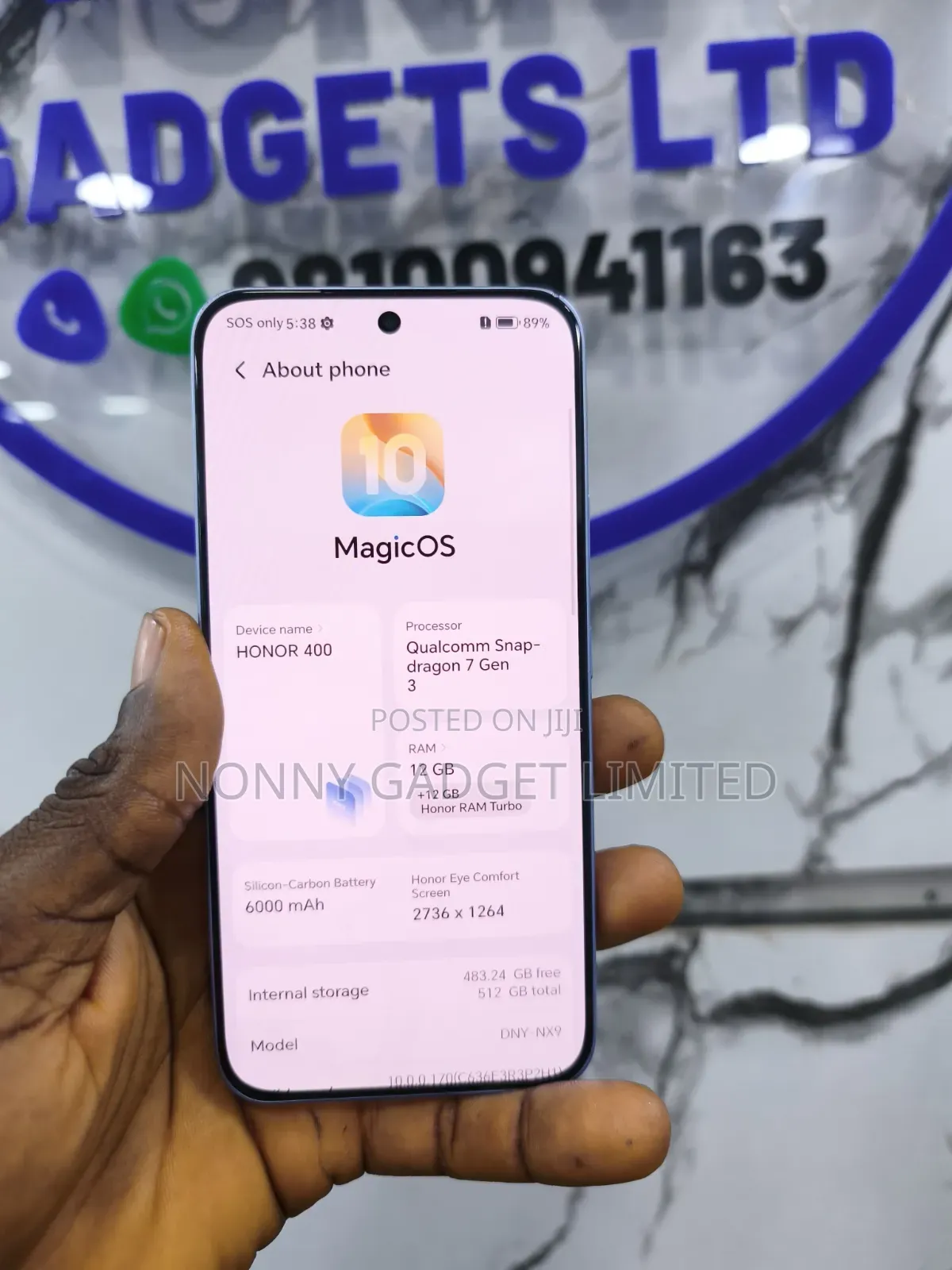 Honor 400 512 GB Blue