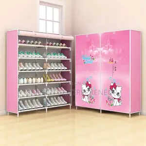Classic Shoe Shelf With Cover