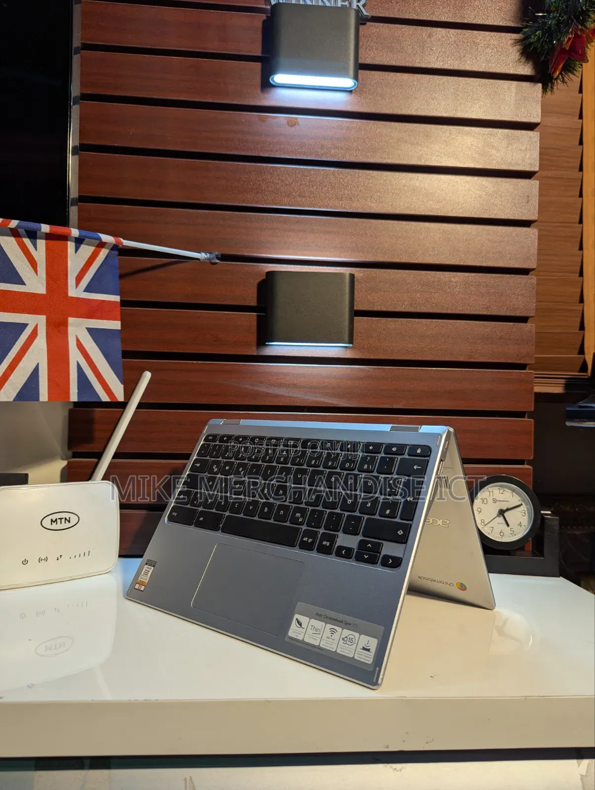 Laptop Acer Spin 311 4GB Intel Atom SSD 60GB