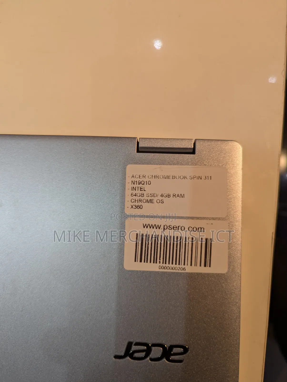 Laptop Acer Spin 311 4GB Intel Atom SSD 60GB