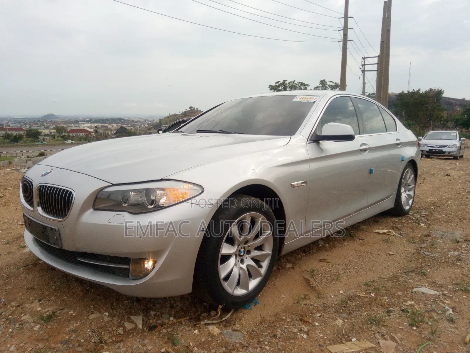 BMW 5 Series 2013 Silver