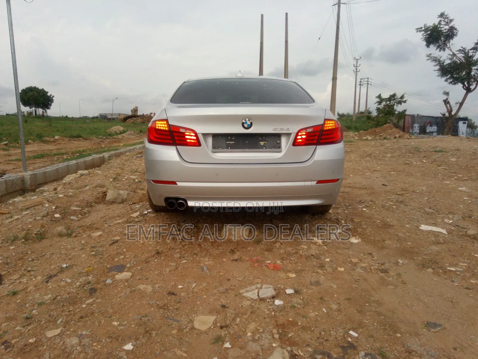BMW 5 Series 2013 Silver