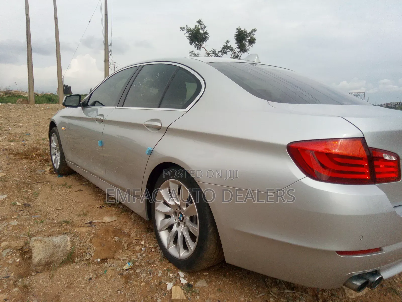 BMW 5 Series 2013 Silver