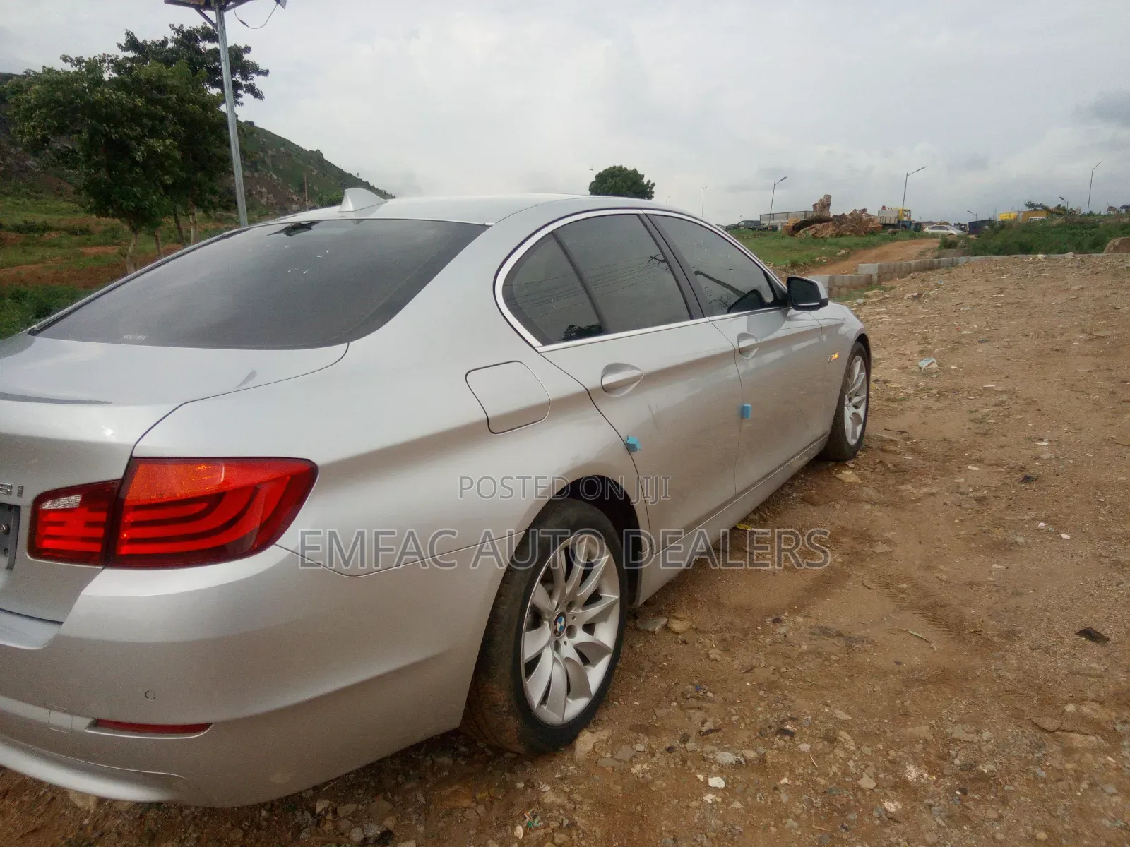 BMW 5 Series 2013 Silver
