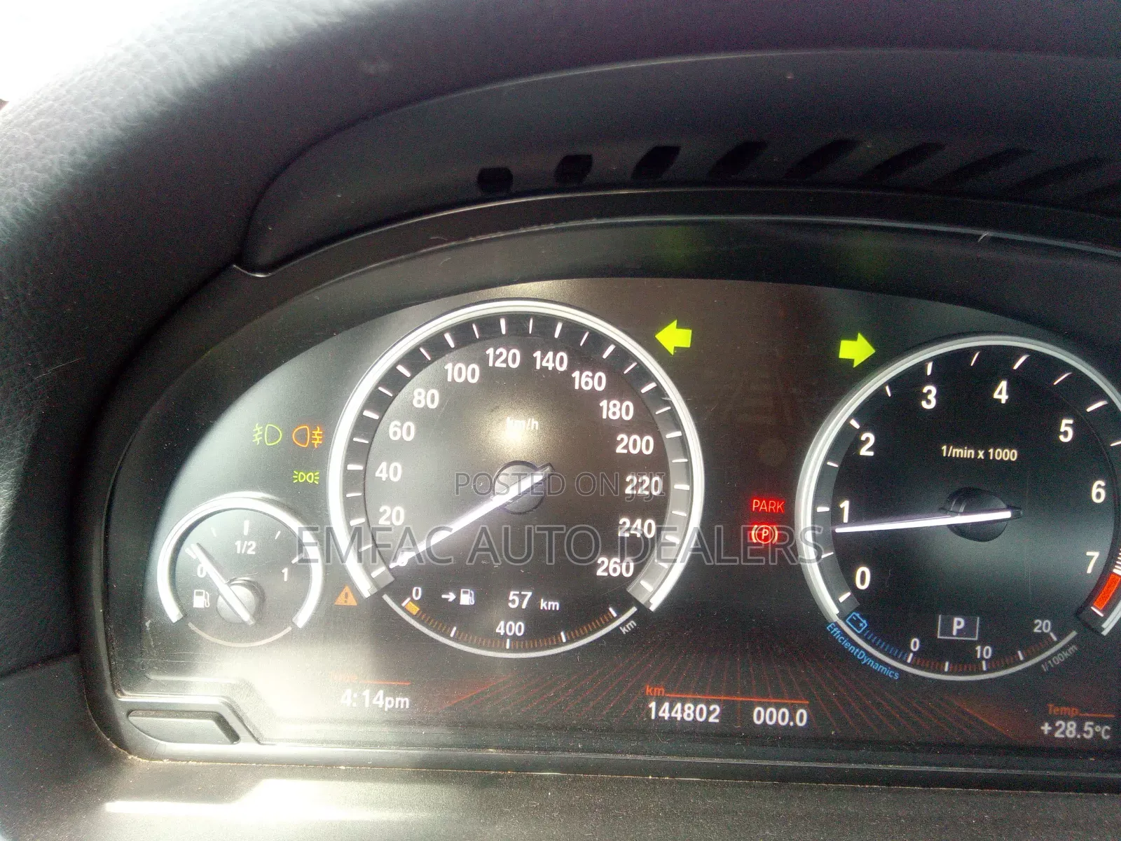 BMW 5 Series 2013 Silver