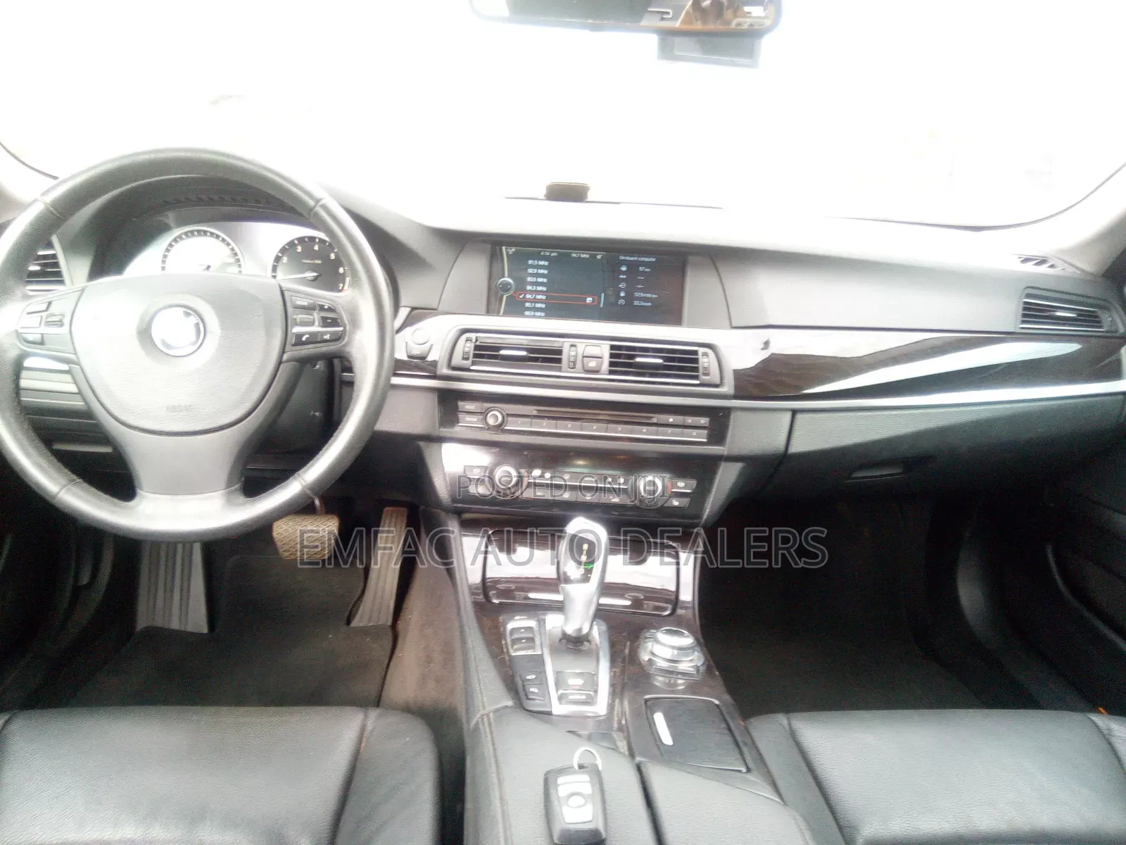 BMW 5 Series 2013 Silver