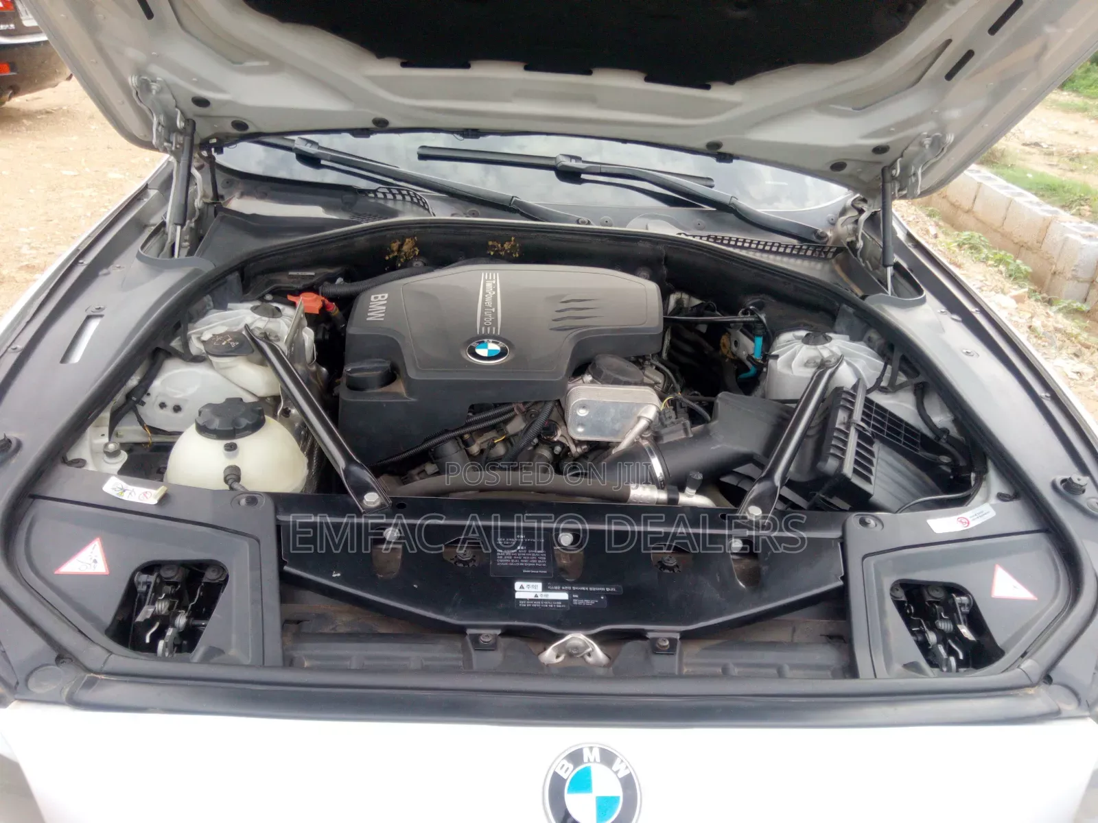 BMW 5 Series 2013 Silver
