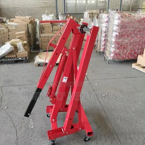 Foldable Style Multi Functional 2t Shop Crane With Engine Stand