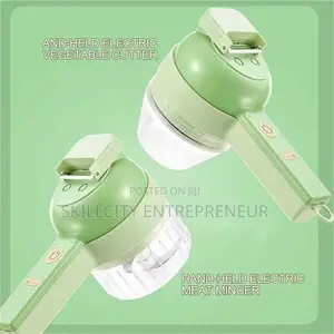 Hand-Held Rechargeable Food Chopper