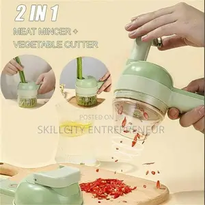 Hand-Held Rechargeable Food Chopper