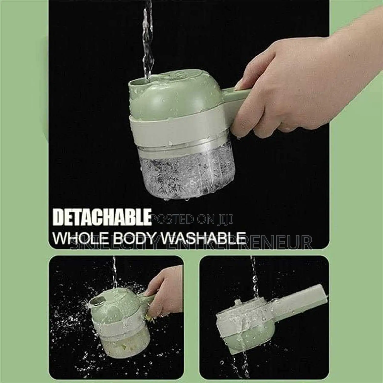 Hand-Held Rechargeable Food Chopper