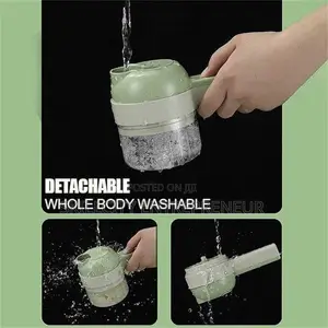 Hand-Held Rechargeable Food Chopper