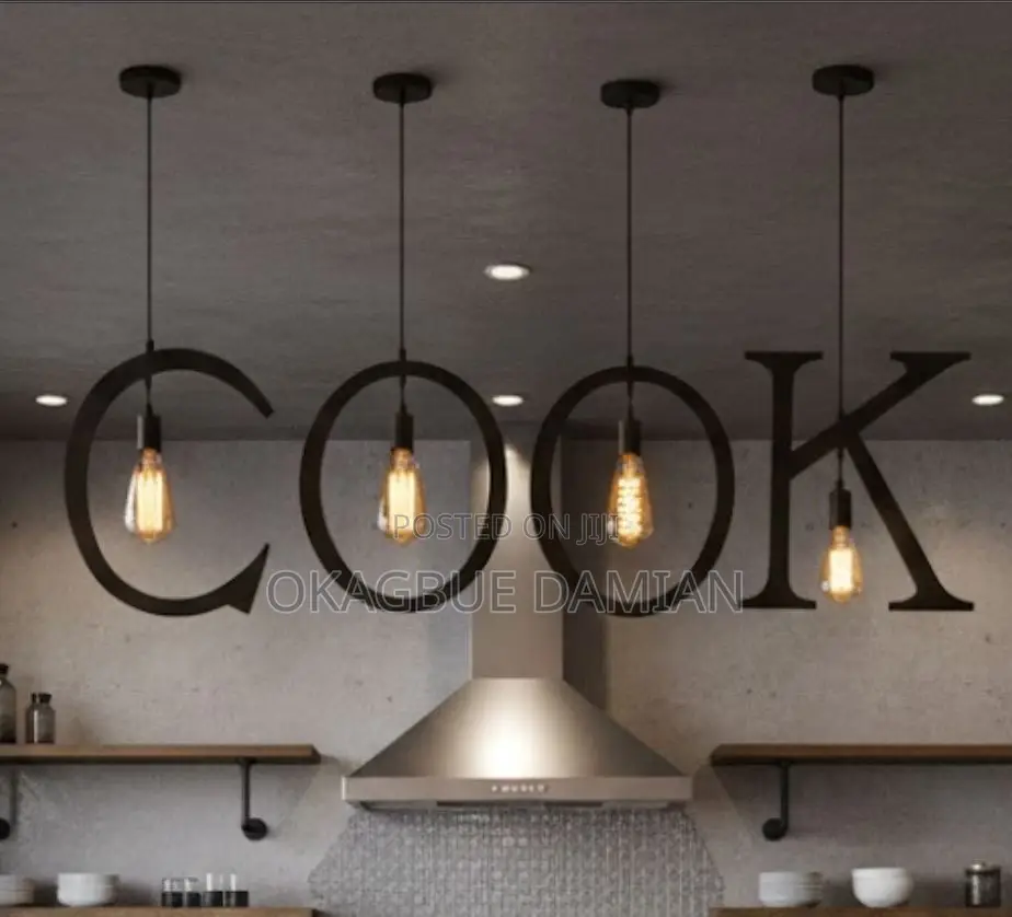 Kitchen and Drining Alphabet Dropping Light