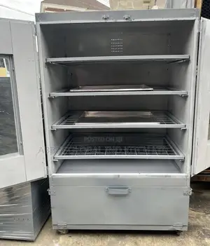 Double Door Charcoal and Gas Local Oven