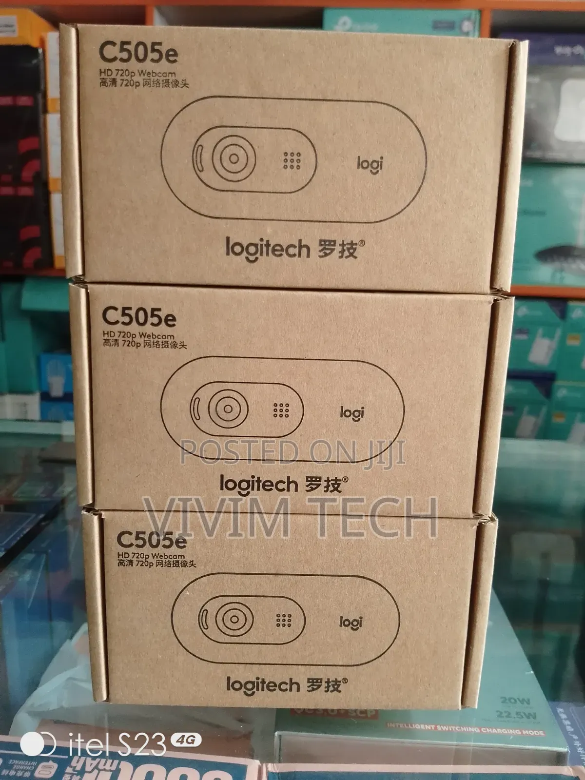 C505e Logitech Webcam