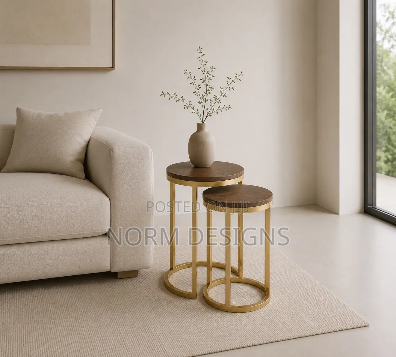 Krone Nesting Side Stool