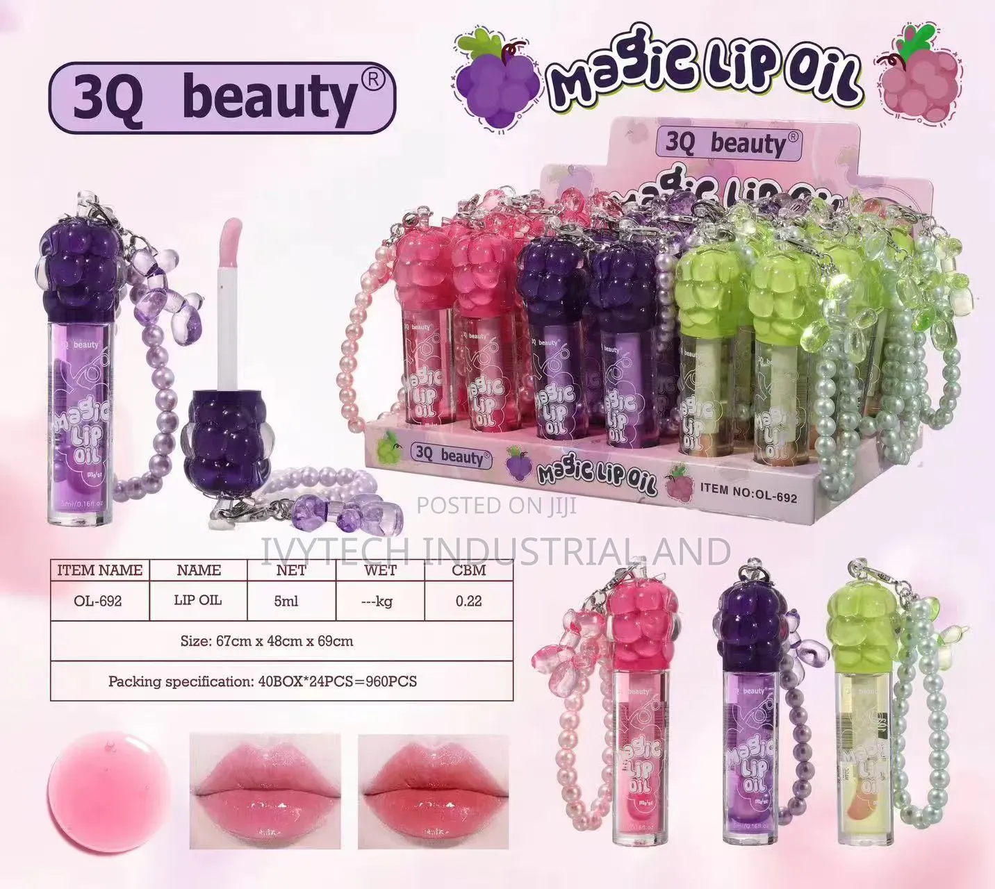 3q Beauty Lip Gloss Ol-692
