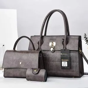Highly Quality Leather Handbag 3in1