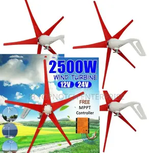 2500w 24v 48v Wind Turbine Power for Homes, Farms, and Off-Grid Living