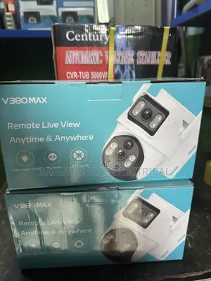 V380max Solar CCTV Camera Available in Stock Get Yours Now
