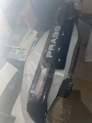 Front Bumper Fiber Land Cruiser Prado With Led Light