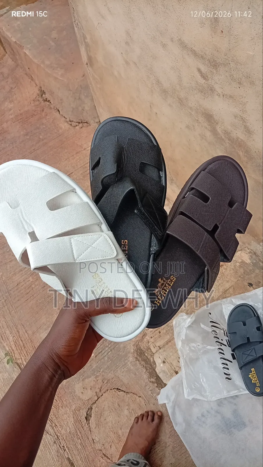 Unisex Hermes Slippers