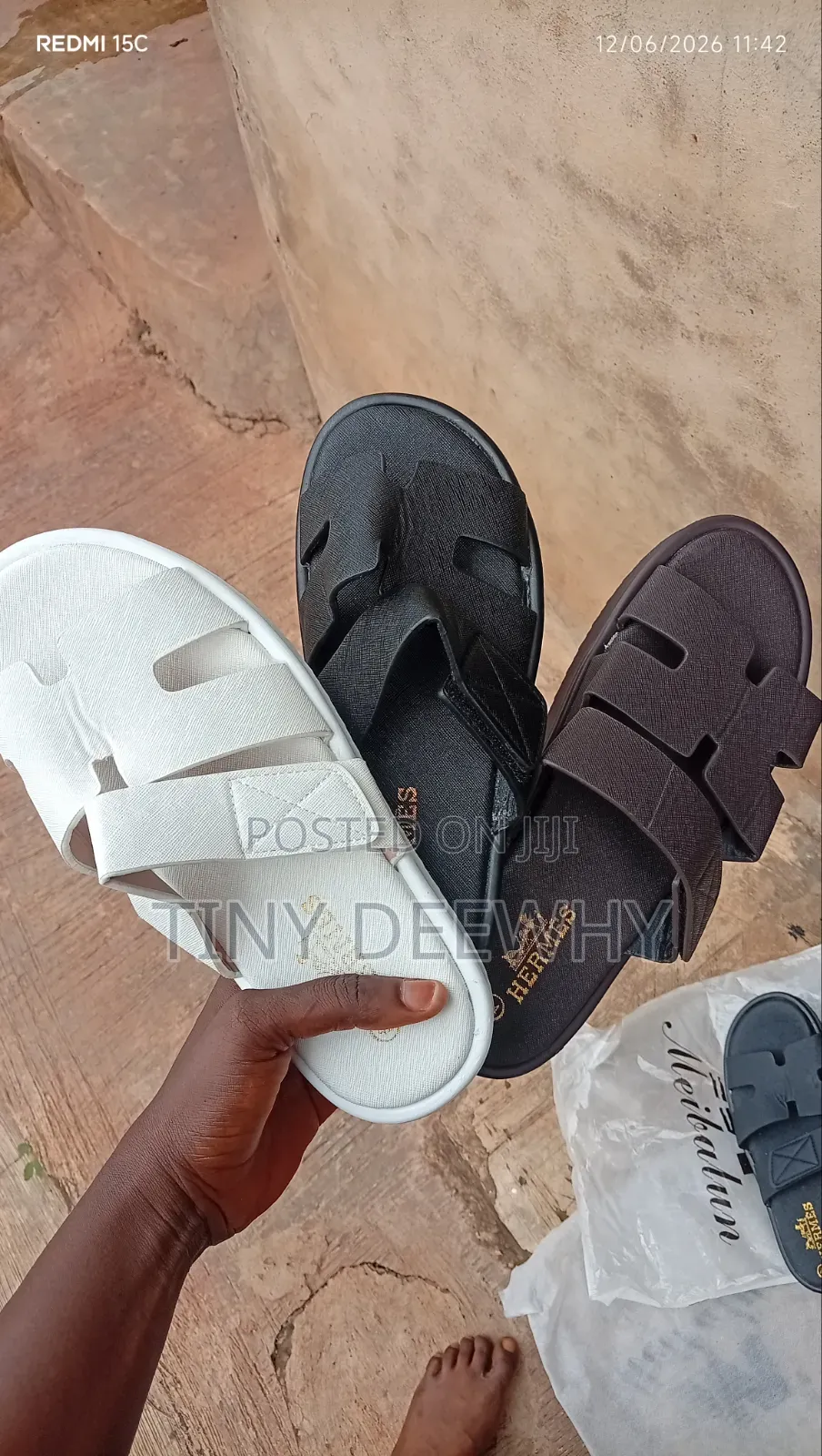 Unisex Hermes Slippers