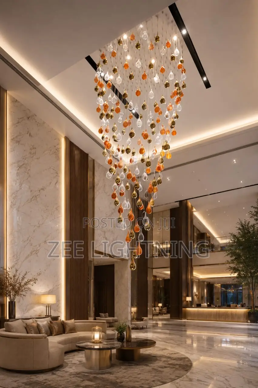 Luxury Void Chandelier (Set of 20 Drops)