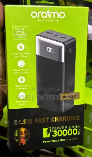 30,000 Mah Powerbank Power Nova Q31