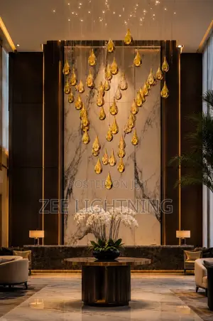 Luxury Void Chandelier (Set of 20 Drops)