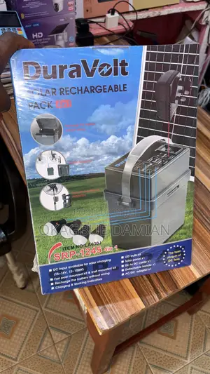 Duravolt Solar Rechargeable Pack