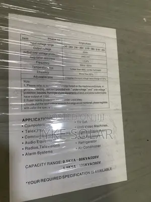 50kva 380v Jordy Stabilizer