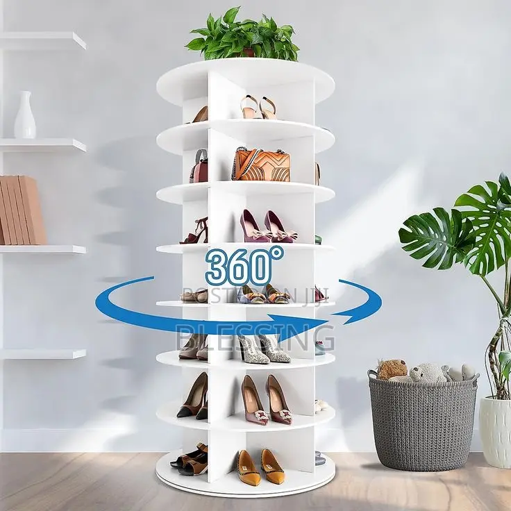 Rotating Shoe Rack
