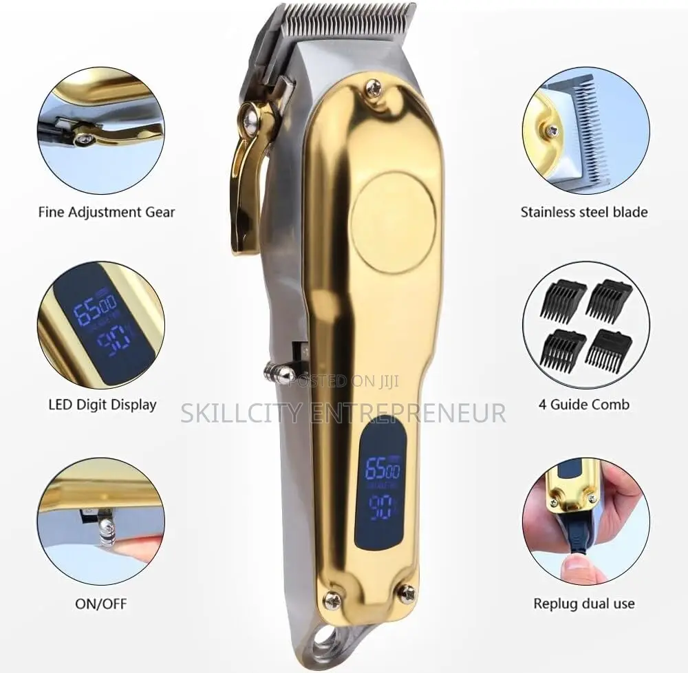 Sn-077 Sonar Rechargeable Hair Clipper