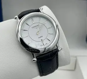 Longines Quality Luxury Men Genuine Leather Wristwatch