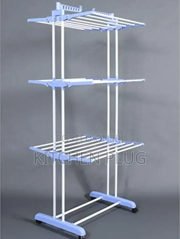 3-Tier Foldable Clothes Drying Rack