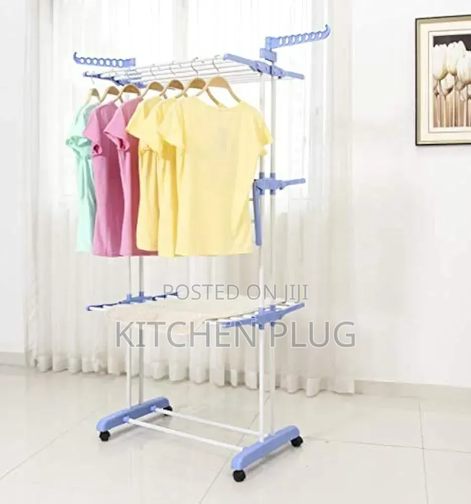 3-Tier Foldable Clothes Drying Rack
